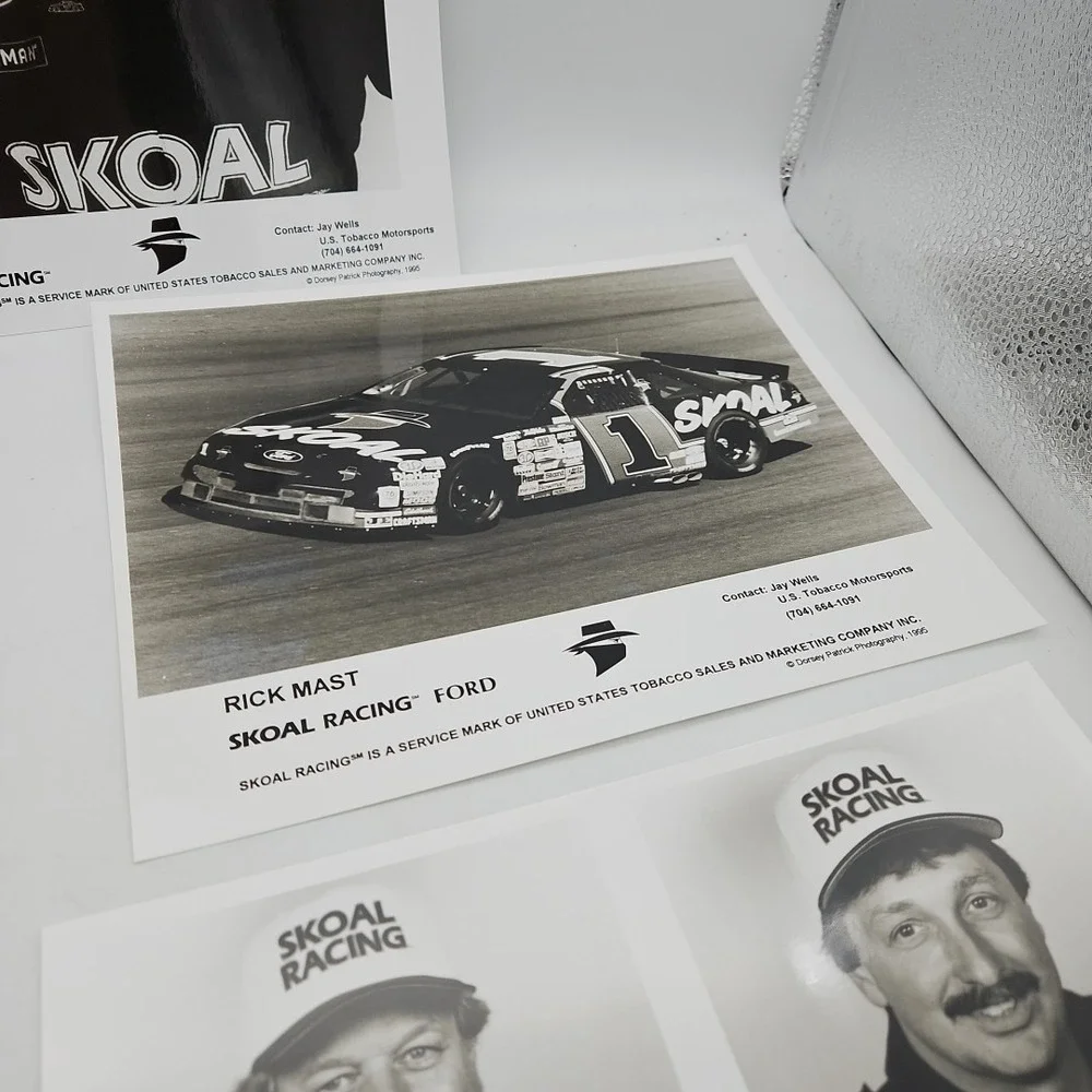 Vintage Nascar Press Kit Skoal Racing Rick Mast Media‎ Guide #1 1995